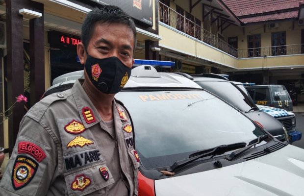 Foto:Kasat Sabhara Polres Lumajang AKP Jauhar Ma'arif S.Sos M.H