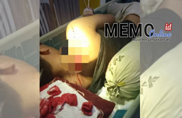 Foto : Korban pembacokan sedang dirawat di RSUD dr Mohammad ZYN Sampang