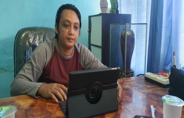 Foto: Roni Hatono, Ketua PWI Sumenep