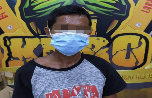  Foto: Tersangka 'M' mendekam di rutan Mapolres Lumajang