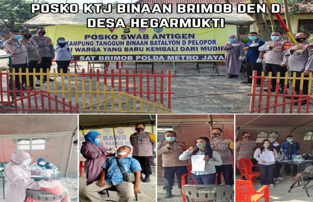 Foto: Posko Tes Swab Gratis
