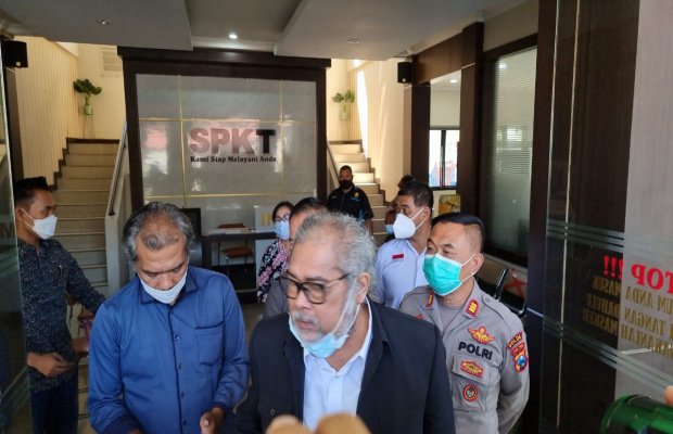 Foto: Ketua Komisi Nasional Perlindungan Anak, Aris Merdeka Sirait, saat memberikan keterangan kepada awak media 