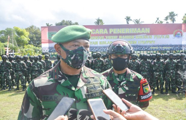 Foto: Danrem 172/PWY, Brigjen. TNI, Izak Pangemanan