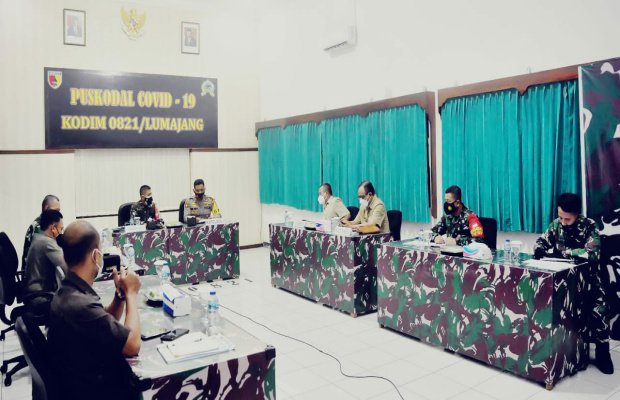 Foto: Suasana rakor di Makodim 0821