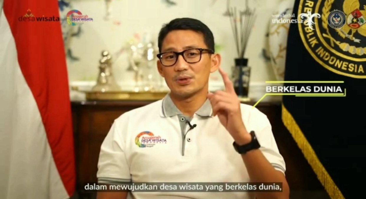 Foto: Menparekraf, Sandiaga Salahudin Uno