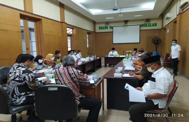 Foto : Rapat penetapan Direksi Perseroda Bangkalan