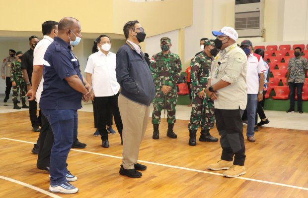 Foto: Menko Polhukam dan Mendagri di Papua