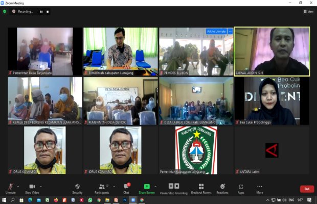  Foto : Sosial virtual tekan peredaran rokok ilegal