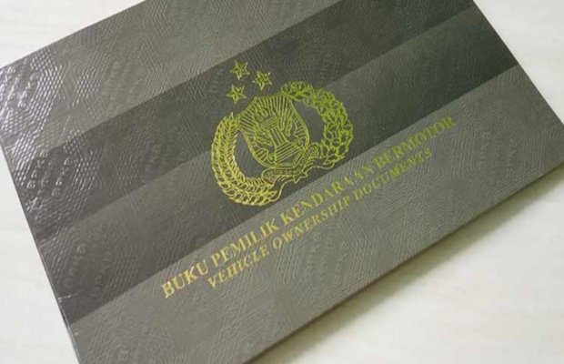   Foto : Buku Pemilik Kendaraan Bermotor (BPKB)
