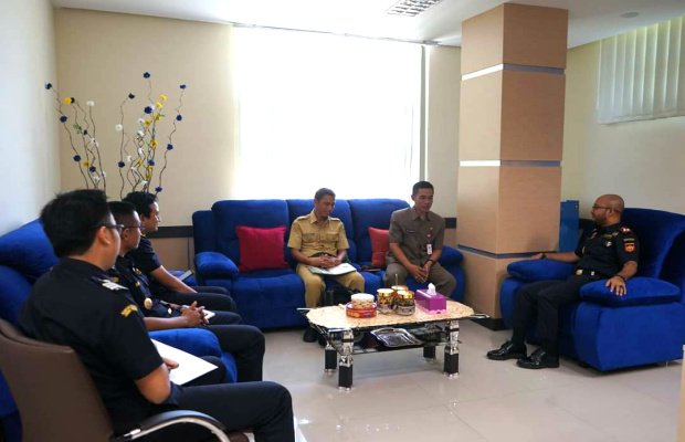Foto : Suasana rapat koordinasi rencana operasi pemberantasan rokok ilegal yang sebentar lagi akan digelar