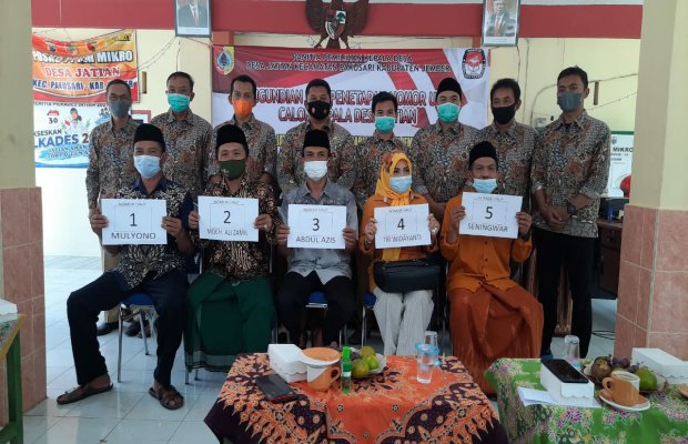 Foto: Penetapan Calon Kepala Desa Jatian di hadiri Muspika Pakusari