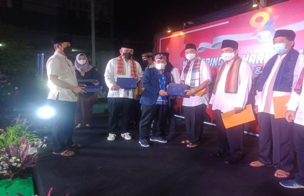 Foto: Prosesi pelantikan