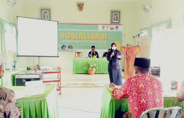 Foto : Sosialisasi pemahaman rokok tanpa cukai