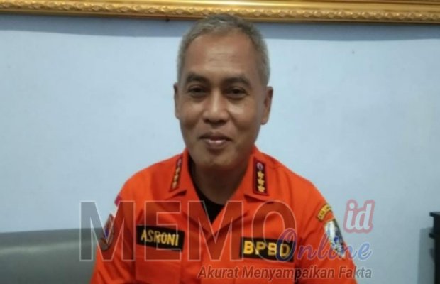 Foto : Asroni, kepala BPBD Kabupaten Sampang