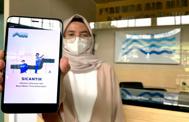 Foto: Benner layanan aplikasi si cantik
