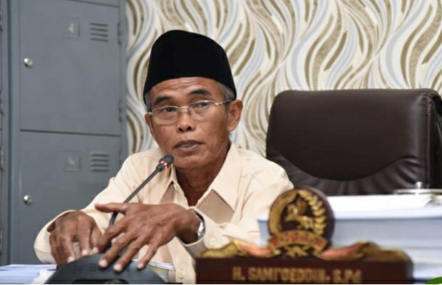 Foto: K. Sami’oddien, Ketua Badan Kehormatan (BK) DPRD Sumenep. 