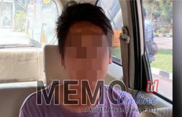 Foto : Pelaku pembacokan saat diamankan Sat Resmob Polres Sampang