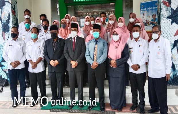   Foto: Kunjungan Bupati Baddrut Tamam Ke Dinkes Pamekasan