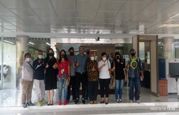 Foto: Perwakilan Relawan di Gedung BUMN