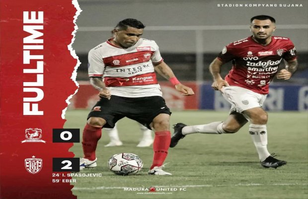 Foto: Madura United vs Bali United