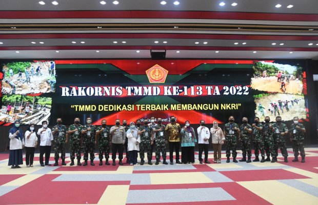  Foto : Rakornis TMMD ke-113