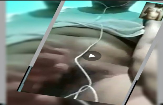 Foto: Screnshot video Oknum Kepsek SMP saat phon seks mesum bersama seorang cewek asal Surabaya
