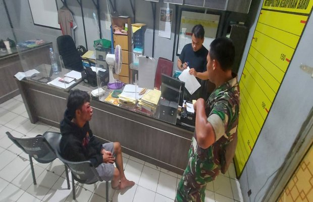 Foto: Pelaku begal yang berhasil diamankan