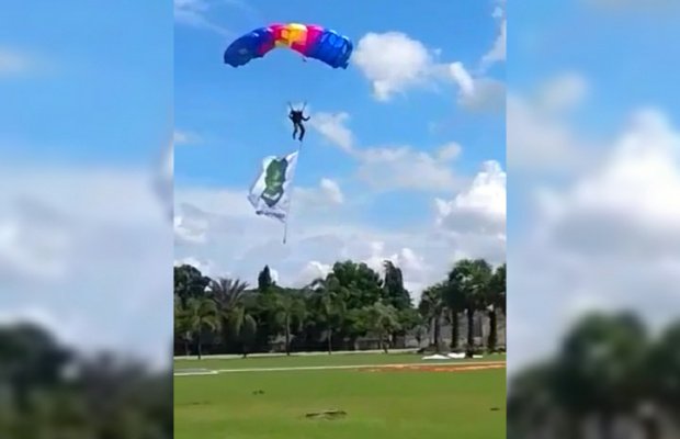 Foto: Gladi kotor aksi penerjun di Sumenep