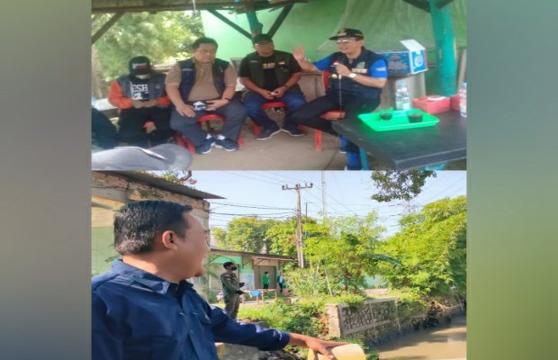 Foto: Dani Ramdan - Obon Tabroni Sidak Kali Sadang 