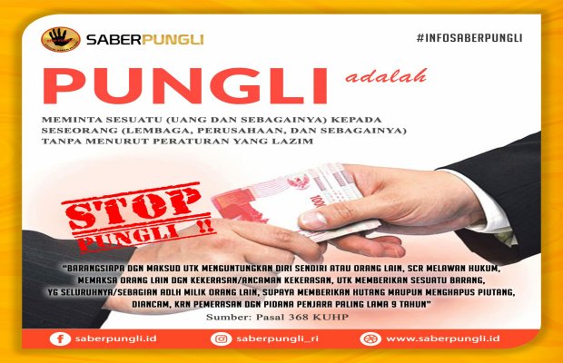 Foto: Ilustrasi Saber Pungli 