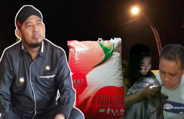 Foto: Ilustrasi Bupati Sumenep Ach. Fauzi, Dirut PD Sumekar dan Janda Imut