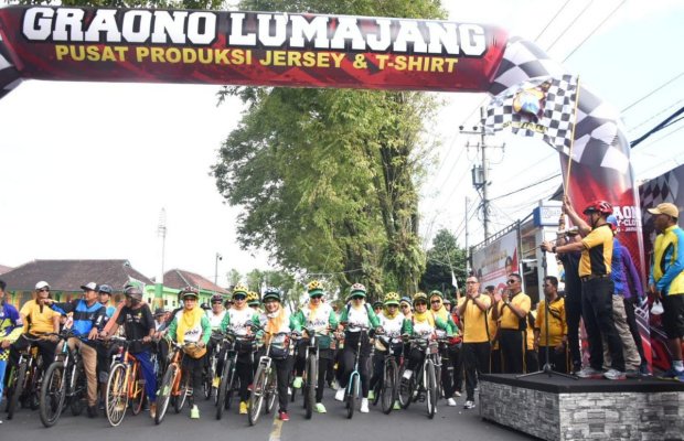 Foto : start pemberangkatan