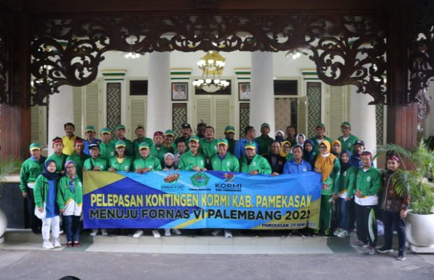 Foto : Kontingen KORMI Kabupaten Pamekasan