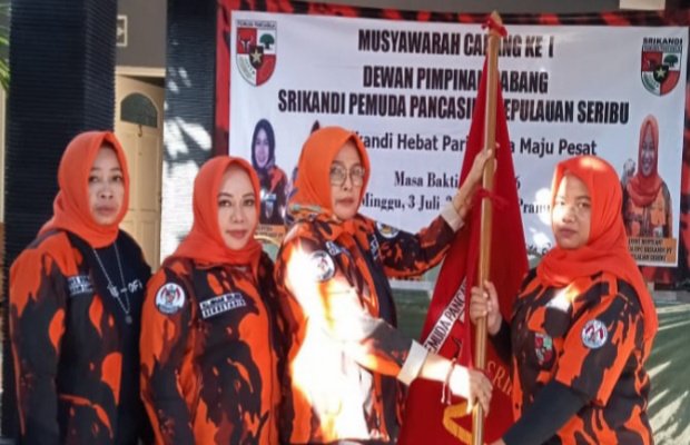 Foto: DPC Srikandi Pemuda Pancasila Kepulauan Seribu saat Gelar Muscab ke I
