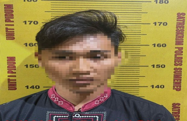 Foto: AF, Pelaku begal payudara usai ditangkap Polisi