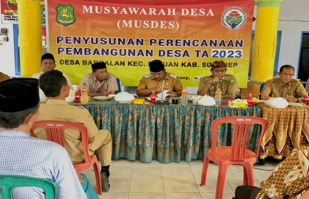 Foto: Suasana Musdes P3D TA 2023 di Desa Babbalan, Kec. Batuan