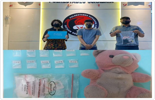 Foto: Tersangka dan barang bukti saat diamankan Polisi