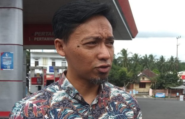 Foto: Owner SPBU kalisat, Wahyu Hadi Nugroho,