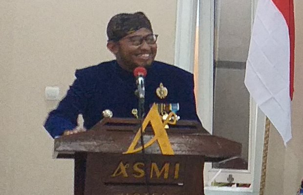 Foto: Bupati Sumenep Ach. Fauzi saat memberikan sambutan dalam sebuah acara