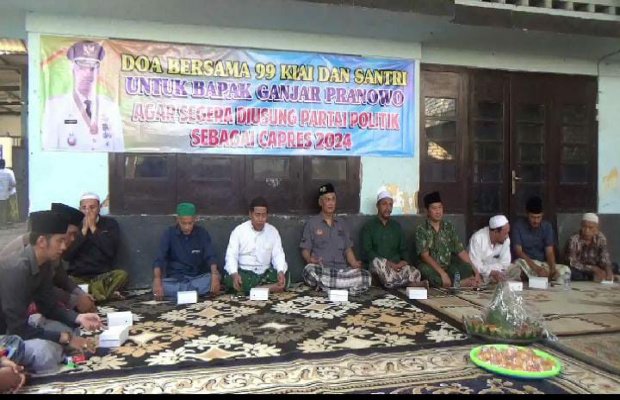 Foto : Kiai dan Santri di Bangkalan