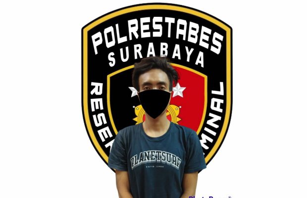 Foto: Tersangka maling motor usai diamankan Polisi