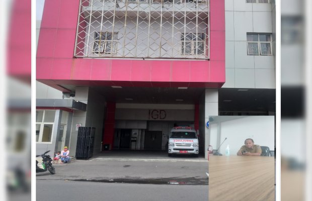 Foto: Direktur Tumah Sakit Soewandi Surabaya Dr, Billy Daniel Messakh Sp.B saat ditemui diruang kerjanya. Senin (30/01)