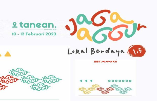 Foto: Benner jaga jaggur 1.5 dengan jargon “Lokal Berdaya”