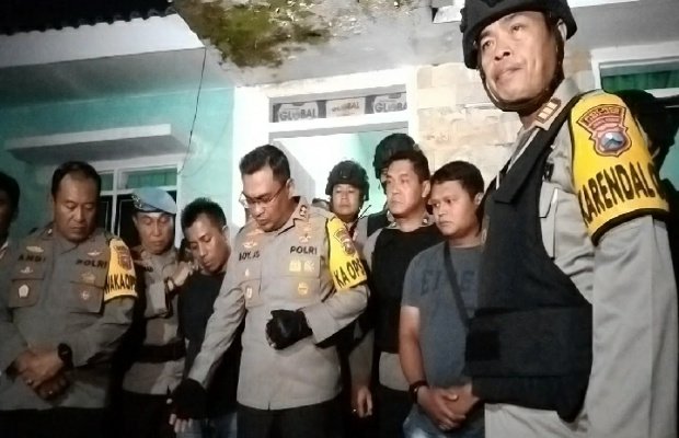 Foto: Kapolres Lumajang memaparkan hasil ungkap dihadapan awak media