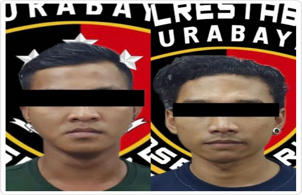 Foto: Dua malang motor yang ditangkap Satreskrim Polrestabes Surabaya 