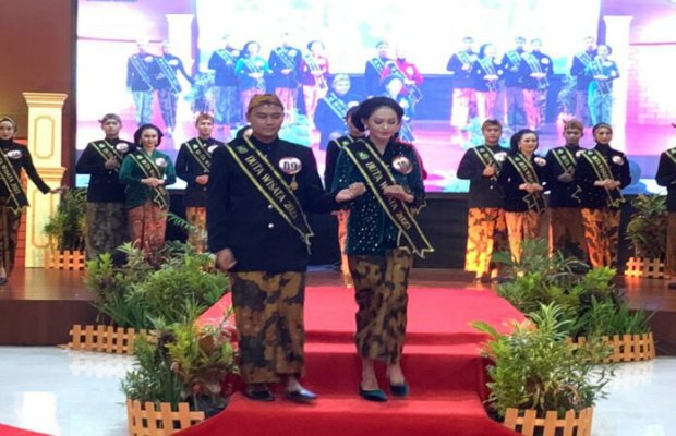 Foto: Audisi Duta Kacong dan Cebbing, di gedung auditorium Universitas Bahaudin Mudhari (Uniba) Madura