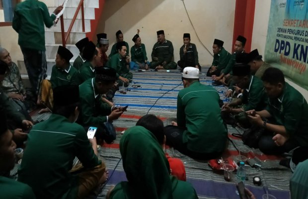 Foto: PC ISNU Sumenep saat Bentuk Timsus Kajian Dan Riset Soal Galian C Dan Tambang Fosfat