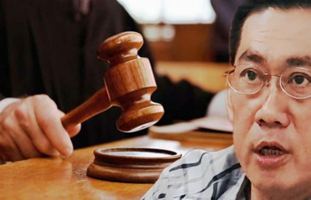 Foto : terdakwa Pranoto Hartowidjojo ( terdakwa ) dengan background ilustrasi, sumber Google