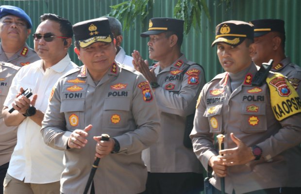 Foto: Kapolda Jatim Irjen Pol. Dr. Toni Harmanto.,M.H dalam kunjungan kerjanya ke Polres Sumenep