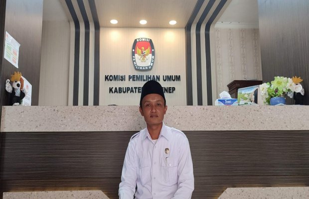 Foto: Syaifurrahman, Komisioner KPU Sumenep Divisi Perencanaan dan Data